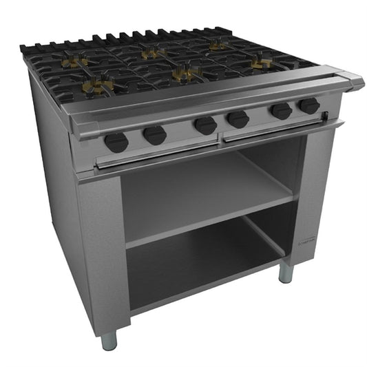 Falcon Chieftain 6 Burner Gas Boiling Table on Legs G1060X p_ce387