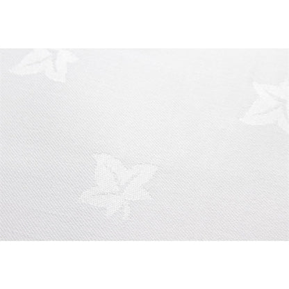 Mitre Luxury Luxor Cotton Napkins Ivy Leaf White p_hb556