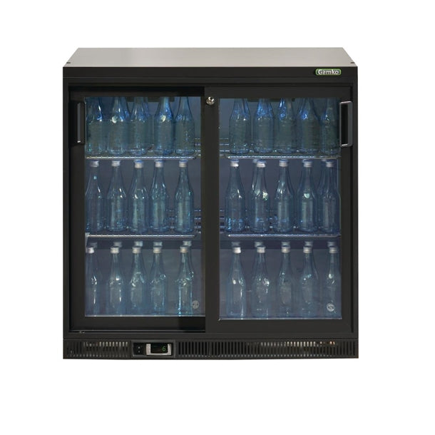 Gamko Bottle Cooler - Double Sliding Door 250Ltr ce552