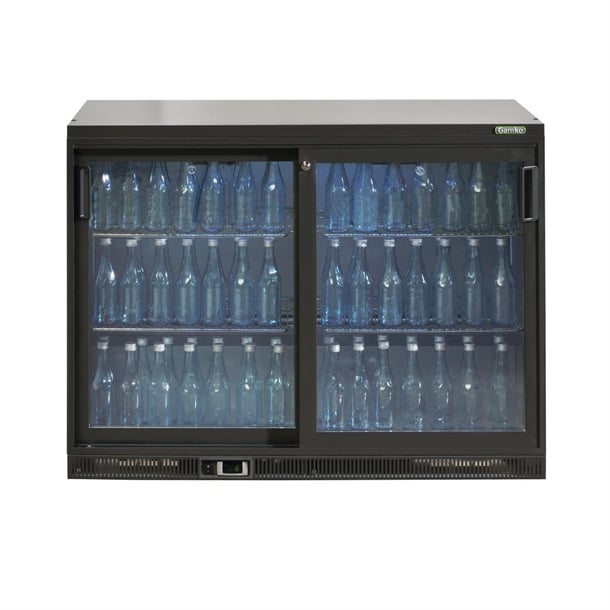 Gamko Bottle Cooler - Double Sliding Door 275 Ltr ce555
