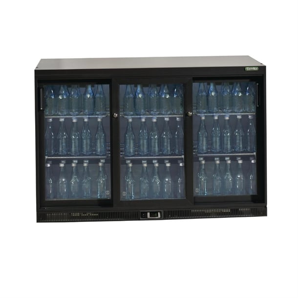 Gamko Bottle Cooler - Triple Sliding Door 315Ltr ce557