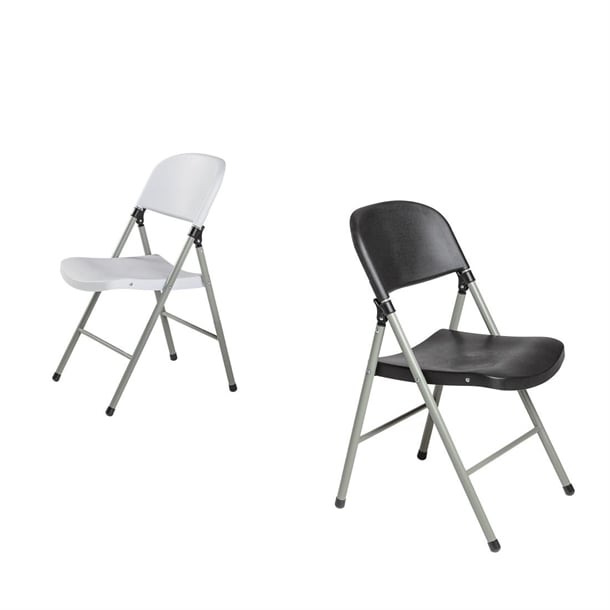 Bolero Foldaway Utility Chairs White (2 Pack) ce692