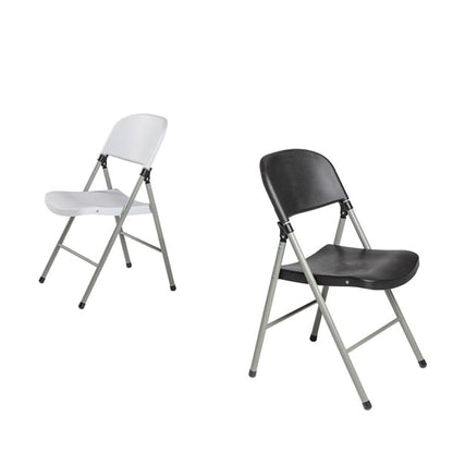 Bolero Foldaway Utility Chairs White (2 Pack) ce692