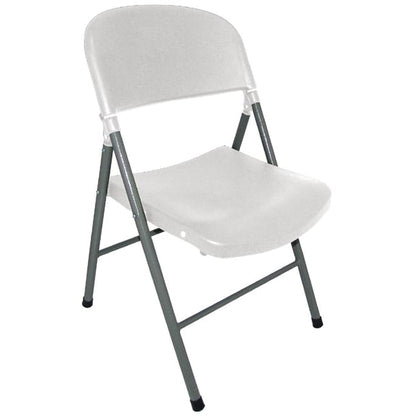 Bolero Foldaway Utility Chairs White (2 Pack) ce692