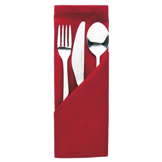 Occasions Polyester Napkins Burgundy (10 Pack) hb566