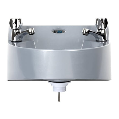 Basix Polycarbonate Hand Wash Basin Grey ce986