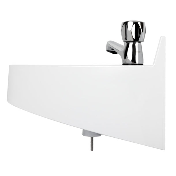 Basix Polycarbonate Wash Hand Basin White ce987