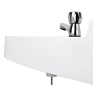 Basix Polycarbonate Wash Hand Basin White ce987