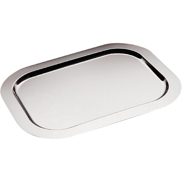 APS Large Stainless Steel Service Tray 580mm cf026