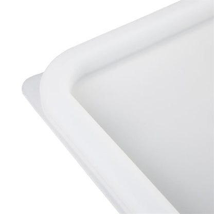 Hygiplas Square Food Storage Container Lid White Large cf051