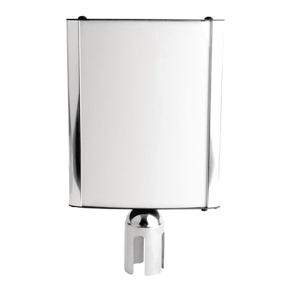 Barrier Post Sign Frame cf131