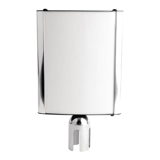 Barrier Post Sign Frame cf131