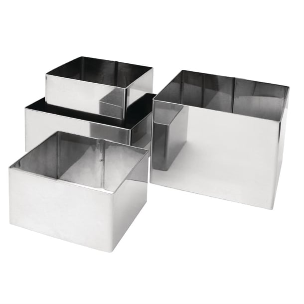 Vogue Square Mousse Rings 60 x 80 x 80mm Extra Deep cf167
