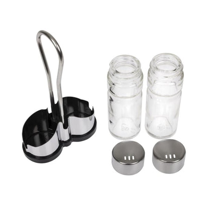 APS Salt and Pepper Cruet Set and Stand cf295