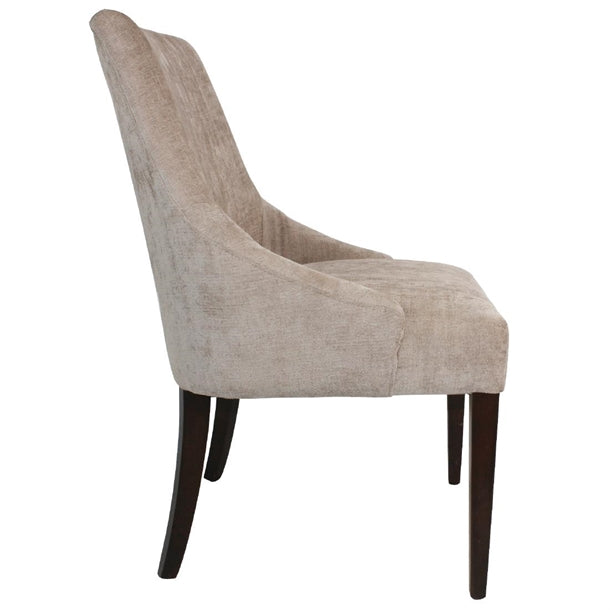 Bolero Neutral Finesse Dining Chairs (2 Pack) cf367