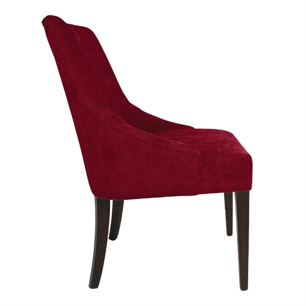 Bolero Dark Red Finesse Dining Chairs (2 Pack) cf368