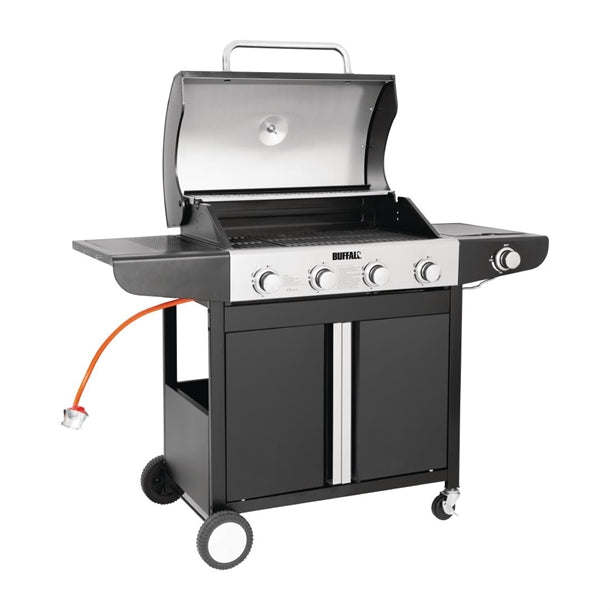 Buffalo 4 Burner Gas Barbecue with Hob cf732