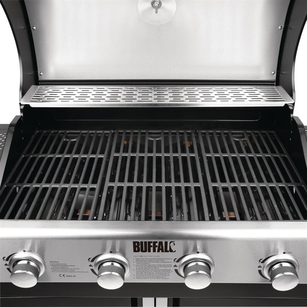 Buffalo 4 Burner Gas Barbecue with Hob cf732