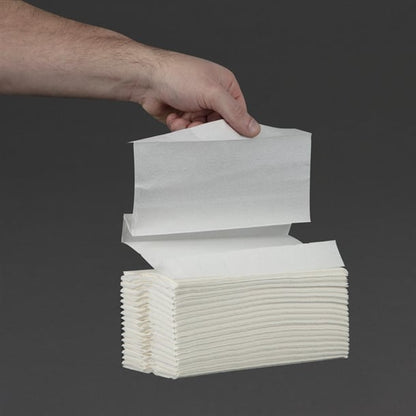 Jantex C Fold Paper Hand Towels White 2-Ply (2295 Sheets) cf796