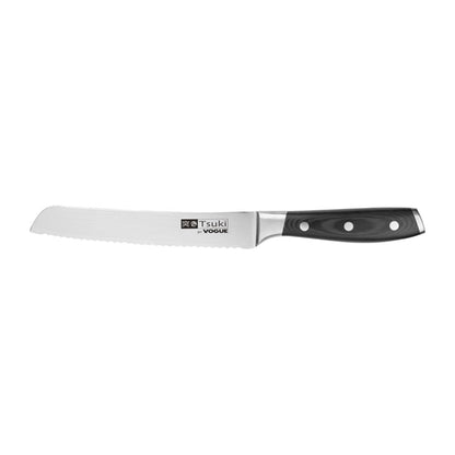Vogue Tsuki Series 7 Bread Knife Black 19.6cm cf842