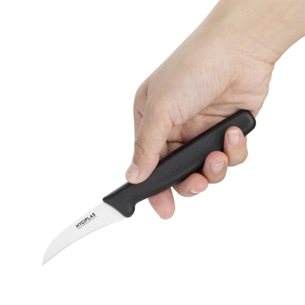 Hygiplas Paring Knife Black 5.5cm cf899