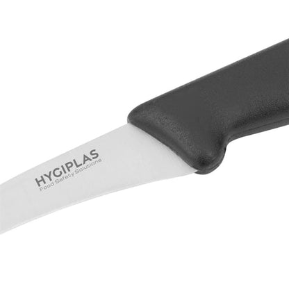 Hygiplas Paring Knife Black 5.5cm cf899