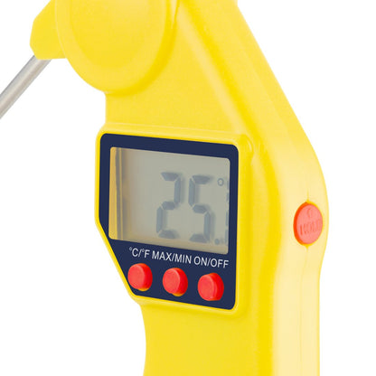 Hygiplas Easytemp Colour Coded Yellow Thermometer cf912