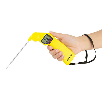 Hygiplas Easytemp Colour Coded Yellow Thermometer cf912