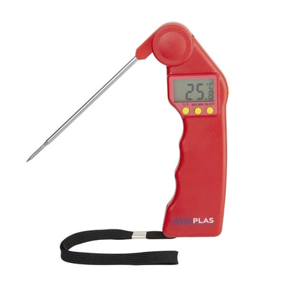 Hygiplas Colour-Coded 3-Piece Set Red sa792