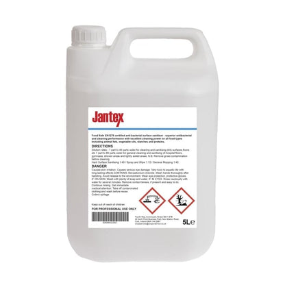 Jantex Kitchen Cleaner and Sanitiser Concentrate 5Ltr cf969
