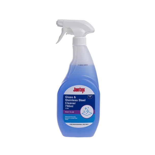 Jantex Glass & Stainless Steel Cleaner Ready To Use 750ml cf980