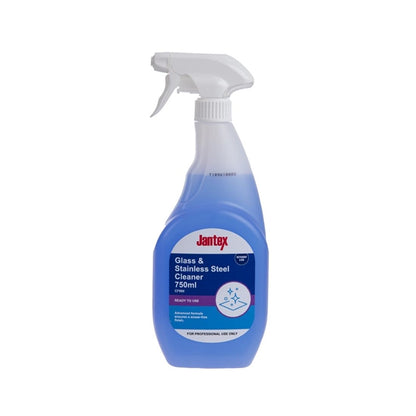 Jantex Glass & Stainless Steel Cleaner Ready To Use 750ml cf980