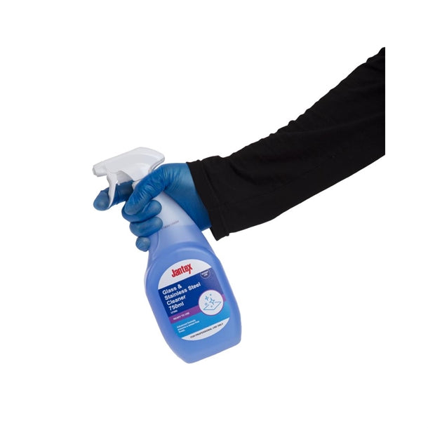 Jantex Glass & Stainless Steel Cleaner Ready To Use 750ml cf980