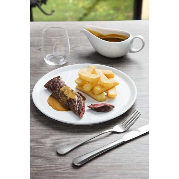 Royal Porcelain Classic White Gravy Boat 380ml (2 Pack) gt932