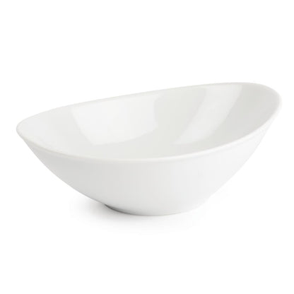 Royal Porcelain Classic White Oval Bowls 155x105mm (12 Pack) cg059