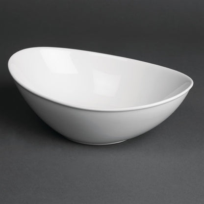 Royal Porcelain Classic White Oval Bowls 200x143mm (6 Pack) cg060