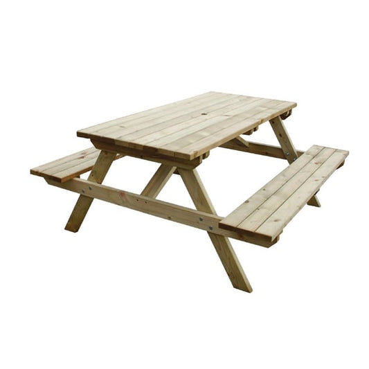 Rowlinson Wooden Picnic Bench 5ft cg095