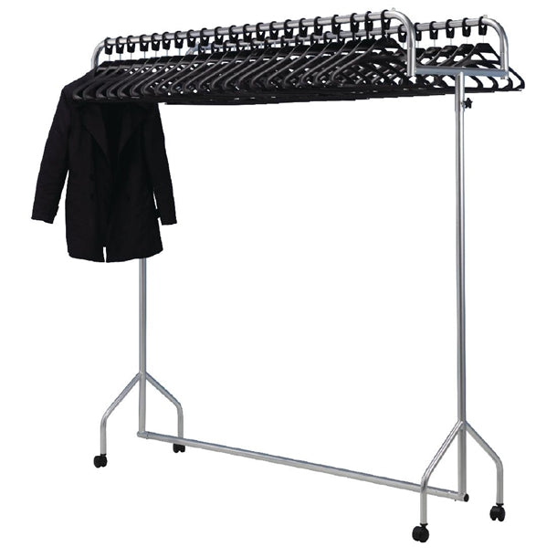 Twin Top Steel Garment Rail cg769