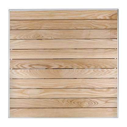 Bolero Square Ash Bistro Table Top 700mm cg835
