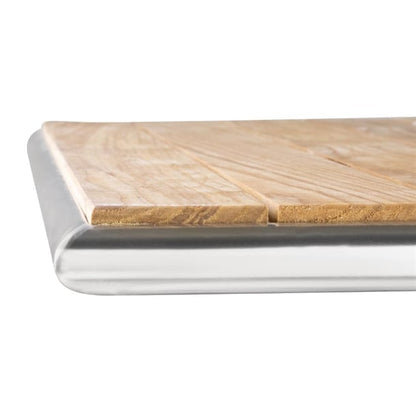 Bolero Square Ash Bistro Table Top 700mm cg835