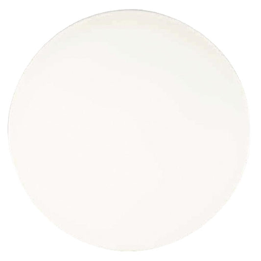 Werzalit Pre-drilled Round Table Top  White 800mm cg903
