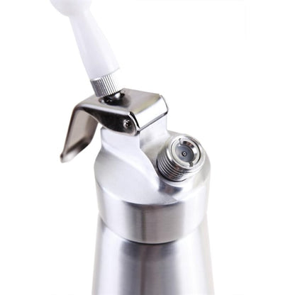ICO Aluminium Whipped Cream Dispenser Silver 500ml ch036