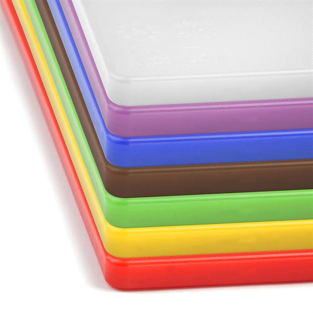 Hygiplas Low Density 7-Piece Chopping Board Set 450x300x10mm ch042