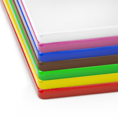 Hygiplas Low Density 7-Piece Chopping Board Set 600x450x10mm ch047