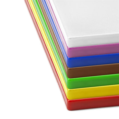 Hygiplas Low Density 7-Piece Chopping Board Set 600x450x20mm ch048