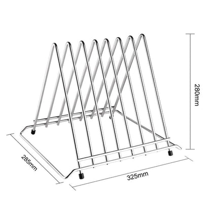 Hygiplas Heavy Duty Chopping Board Rack 7 Slots ch052