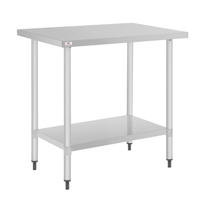 Nisbets Essentials Self Assembly Stainless Steel Table 800 x 600mm ch059