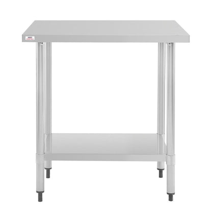 Nisbets Essentials Self Assembly Stainless Steel Table 800 x 600mm ch059