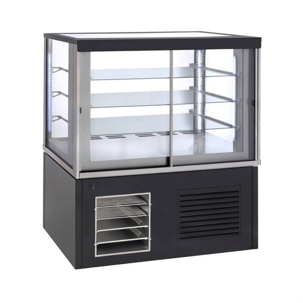 Roller Grill Panoramic Refrigerated Display Cabinet FSC Black p_ch131