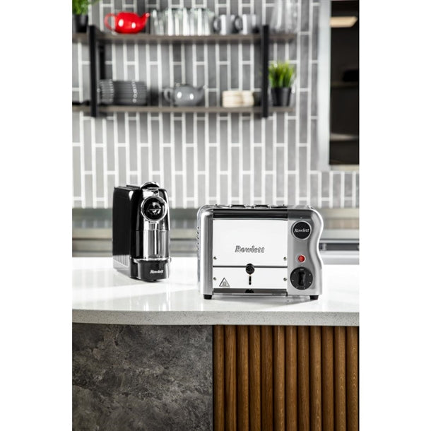 Rowlett Esprit 2 Slot Toaster Chrome w/2 x Additional Elements & Sandwich Cage ch177